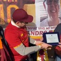 L'emozionante omaggio del Roma Club Trani ad Alessandro Mosca