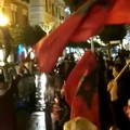 La bandiera del Marocco in semifinale sventola in festa anche a Trani