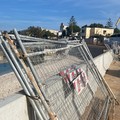 Arrivano le nuove ringhiere sul lungomare di Trani