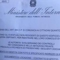 Una truffa i volantini del Ministero dell'Interno: non aprite agli sconosciuti