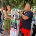 Cuore Nostro, inaugurata la prima postazione con defibrillatore in piazza della Repubblica