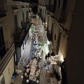 Grande successo per la “Cena in bianco” in Via Mario Pagano