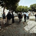 Associazioni e cittadini in piazza Gradenigo contro il taglio degli alberi previsto nel nuovo progetto di riqualificazione