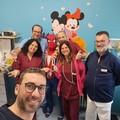 L'associazione Falchi Trani fa visita ai bambini del reparto pediatrico dell'ospedale di Bisceglie