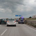 Incidente sulla SS16 bis a Trani, traffico rallentato in direzione nord