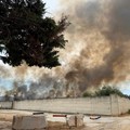 Vasto incendio in un'azienda in via Curatoio