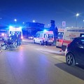 Incidente tra auto e moto  su via delle Forze Armate: traffico bloccato e tre persone soccorse