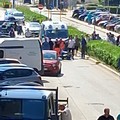 Pedone investito in corso De Gasperi, soccorso dal 118