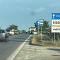 16 Bis paralizzata verso Bari: lunghe code tra Trani e Bisceglie