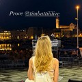 Battiti Live, Ilary Blasi mostra Trani dal palco
