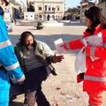 Ambulanza in stazione, soccorso un senzatetto