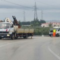 Strada provinciale Trani-Corato, riparato il guardrail distrutto