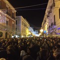 Corso Vittorio Emanuele in delirio per Cristina d'Avena