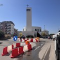 Traffico più snello a Trani: spartitraffico e rotatoria