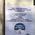 Operazione Amiu-Sia, in città compaiono i manifesti di Fratelli d'Italia: «Trani capitale della cultura o capoluogo regionale dei rifiuti?»