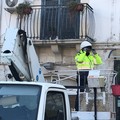 Sicurezza, installati i proiettori in piazza Longobardi