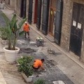 Lavori non segnalati, questa mattina disagi in via Ognissanti