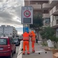 Trani, in via di completamento l'installazione degli indicatori di velocità