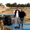 Volontari ripuliscono la spiaggia di Colonna