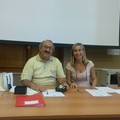Il professor Matteo Scaringi saluta il Liceo De Sanctis