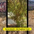 Parco Giochi di Via Pugliese a Trani: tra inciviltà e mancanza di manutenzione