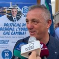 Piazzetta San Francesco a Trani tinta di Tricolore con “Politiche di coesione: l’Europa che cambia”