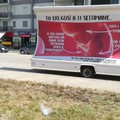 Il camion vela "pro-life " ha fatto tappa anche a Trani
