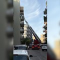 Trani | Momenti di apprensione tra i residenti di Via Firenze per un rogo divampato al piano