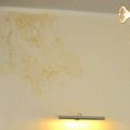 Stanza del sindaco, mega macchia di umidità sulla parete