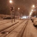 La  "danza della neve " ha funzionato, anche a Trani i primi fiocchi