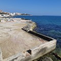 Lungomare, ritorna a vivere il tratto di costa sottostante il chiosco Ottagono