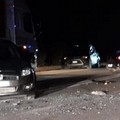 Violento tamponamento nella notte sulla Corato-Trani