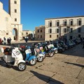 Ottima riuscita per il Vespa Tour  "Nelle terre di Federico ": tappa anche a Trani