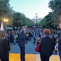Grande partecipazione in Piazza della Repubblica per il comizio di  "Italia Viva "