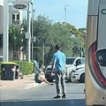 Incidente a Trani in via Corato all'altezza del benzinaio