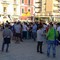 Tifosi del Trani in stazione