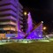 Giochi di luce e acqua zampillante, inaugurata la fontana di via Istria