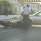 Scontro tra auto e moto in via Barletta: ferita coppia di coniugi
