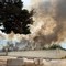 Vasto incendio in un'azienda in via Curatoio