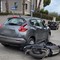 Incidente tra auto e moto in via Arno a Trani, ferito il motociclista