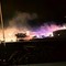 Vasto incendio in un capannone in territorio di Trani sulla ex 231 tra Andria e Corato. Un tentativo di furto all'origine dell'evento