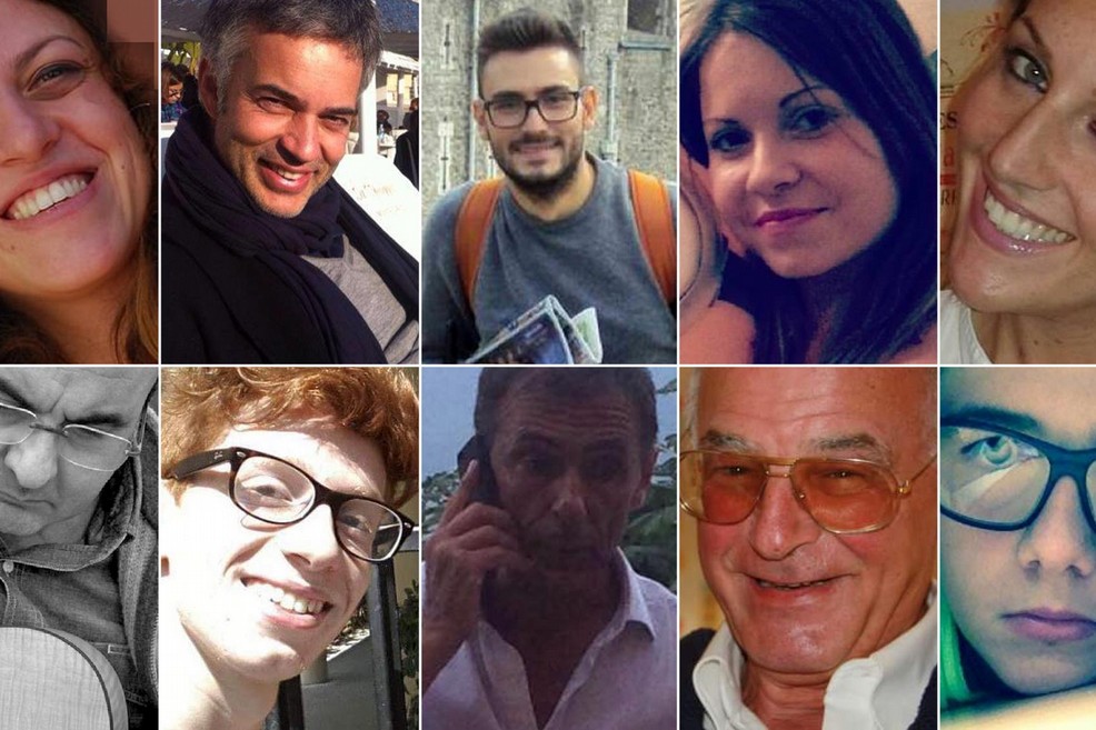 Vittime del disastro ferroviario