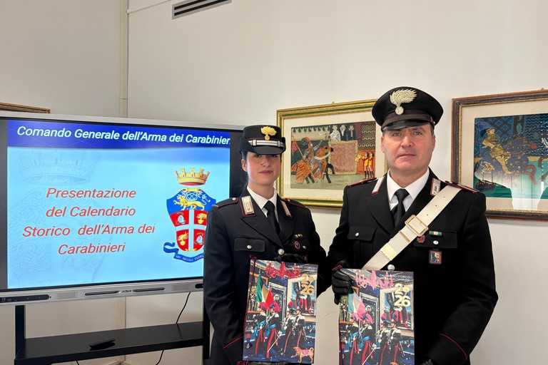 Calendario Carabinieri 2026: a Trani celebra l'evento Istituzionale. <span>Foto Credits</span>