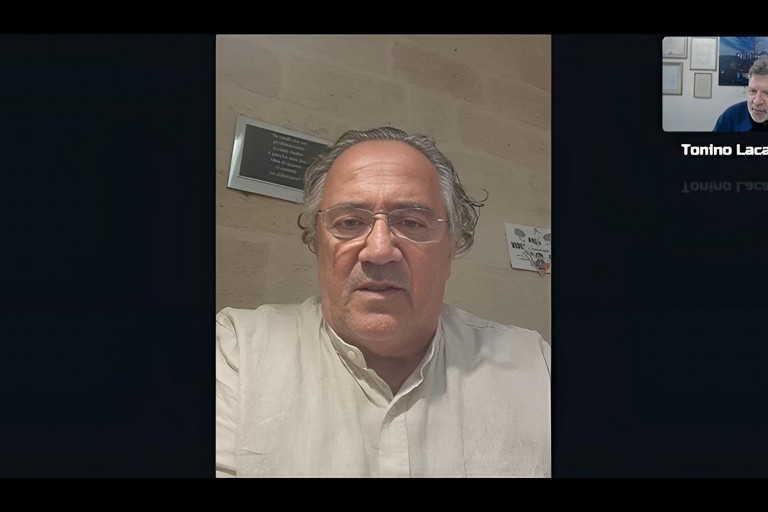Francesco Corallo a ruota libera. <span>Foto Tonino Lacalamita</span>