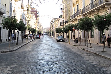 Corso Cavour a Trani
