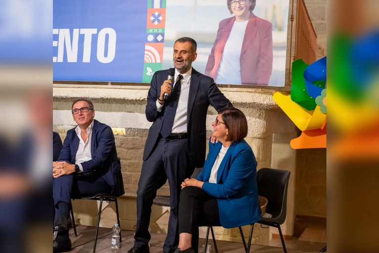 Antonio Decaro e Debora Ciliento