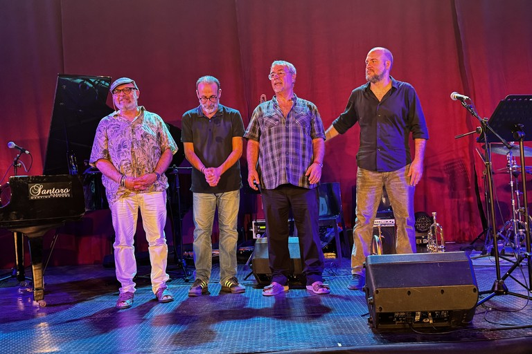 Palazzo Beltrani: il Dino Massa Quartet inaugura “Jazz a Corte”. <span>Foto Tonino Lacalamita</span>