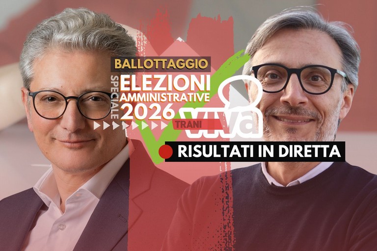 Elezioni amministrative Trani 2026, risultati ballottaggio in diretta