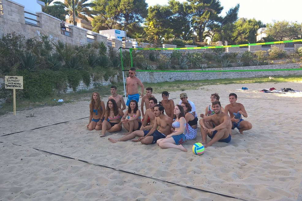 beach volley studenti democratici