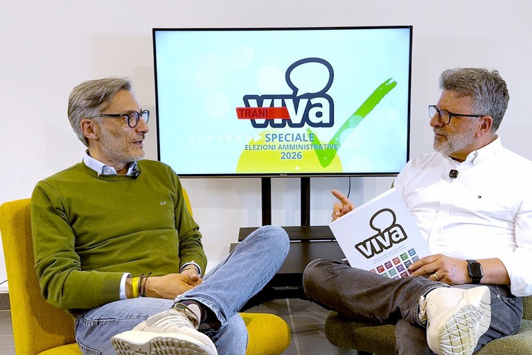 Marco Galiano intervistato negli studi del Viva Network